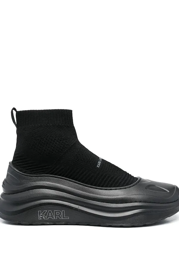Karl Lagerfeld Chase strumpsneakers - Svart