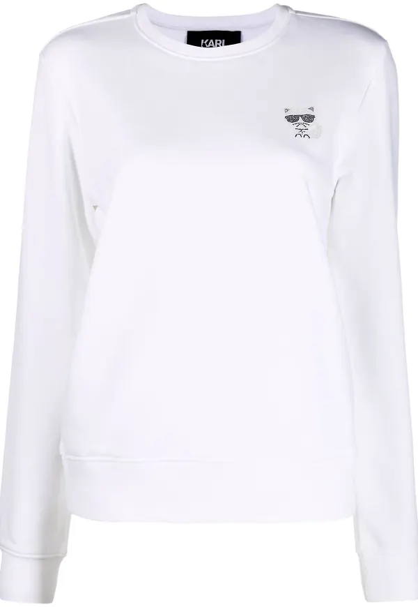 Karl Lagerfeld Choupette t-shirt - Vit
