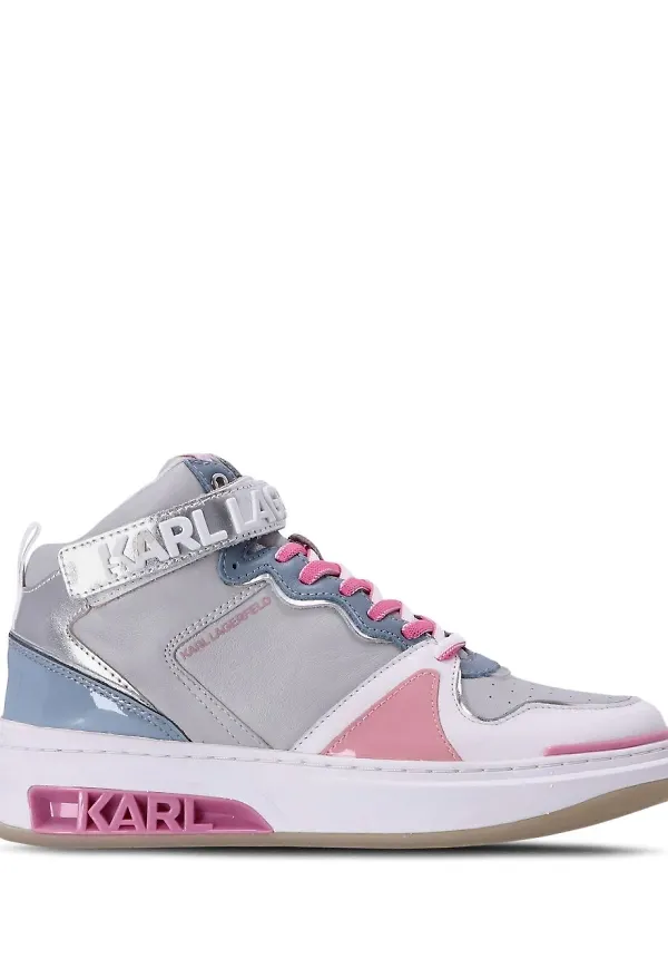 Karl Lagerfeld Elektra höga sneakers - Grå