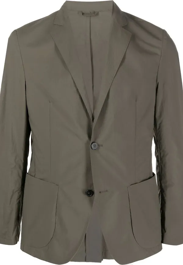 Karl Lagerfeld enkelknäppt blazer - Grön