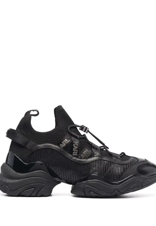 Karl Lagerfeld Gemini Krosslace sneakers - Svart