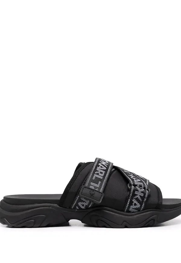 Karl Lagerfeld Gemini tofflor - Svart