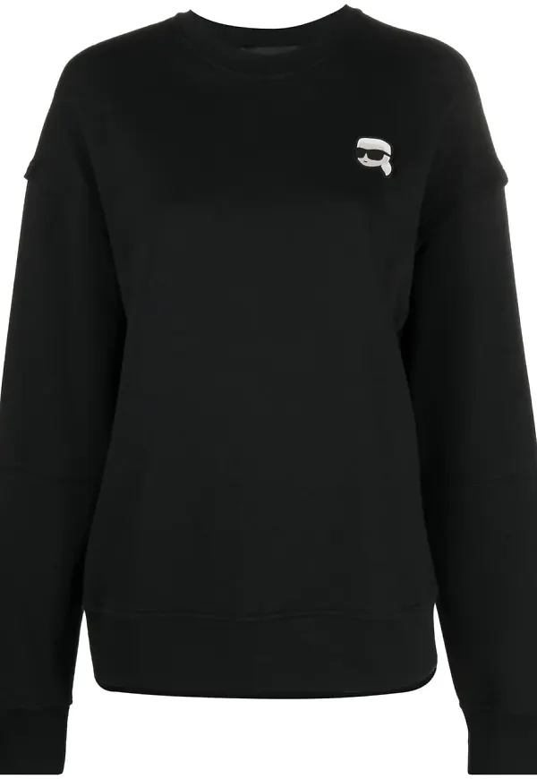 Karl Lagerfeld Ikonik 2.0 sweatshirt - Svart