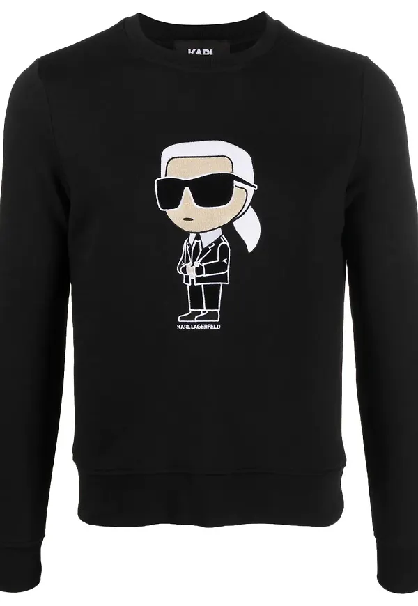 Karl Lagerfeld Ikonik 2.0 sweatshirt - Svart
