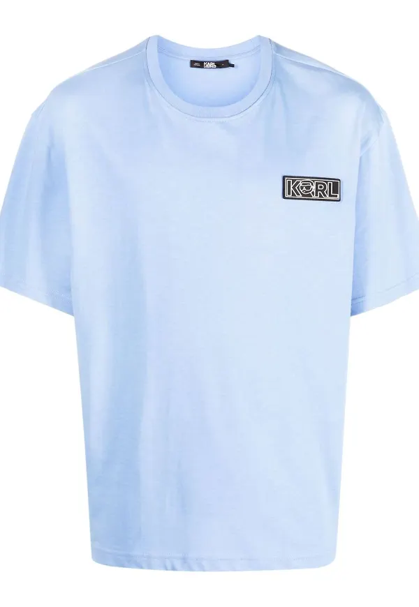Karl Lagerfeld Ikonik 2.0 t-shirt - Blå