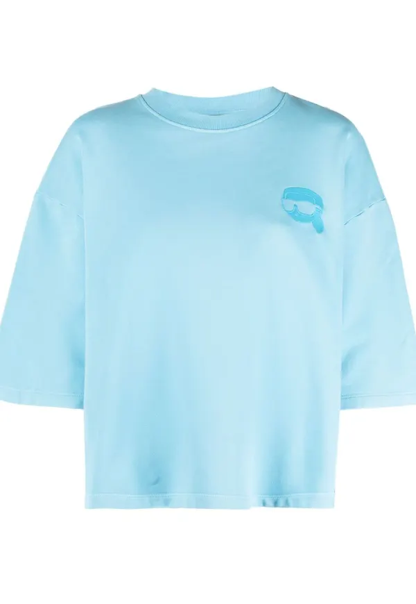 Karl Lagerfeld Ikonik 2.0 t-shirt - Blå