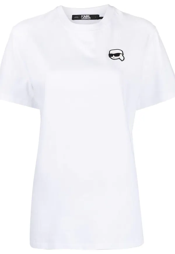 Karl Lagerfeld Ikonik 2.0 t-shirt - Vit