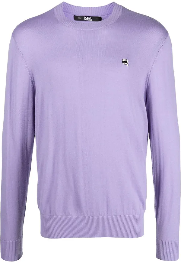 Karl Lagerfeld Ikonik 2.0 tröja - Lila