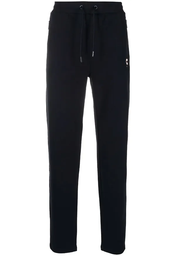 Karl Lagerfeld Ikonik avsmalnande sweatpants - Blå