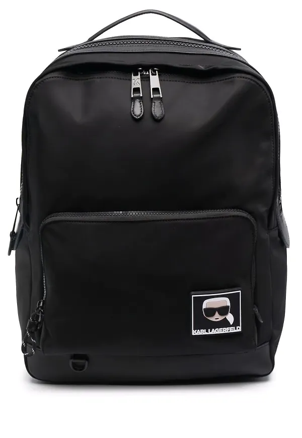 Karl Lagerfeld Ikonik ryggsäck - Svart