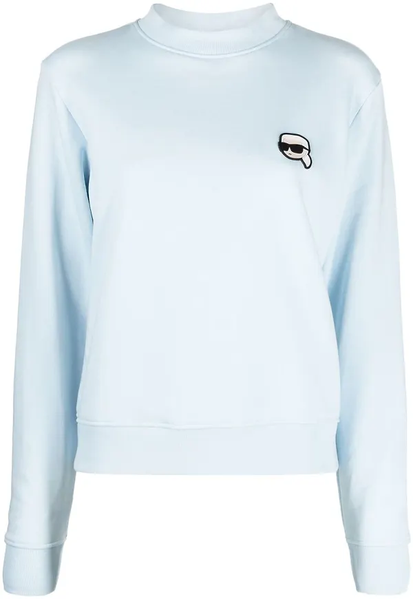 Karl Lagerfeld Ikonik sweatshirt - Blå