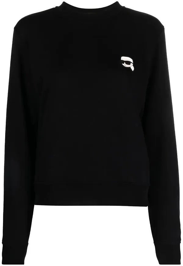 Karl Lagerfeld Ikonik sweatshirt - Svart