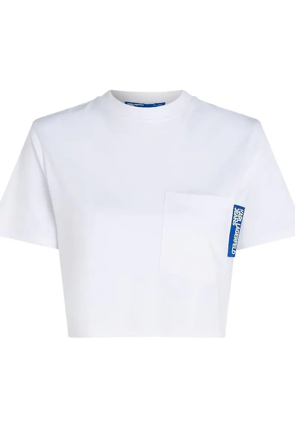 KARL LAGERFELD JEANS beskuren t-shirt - Vit