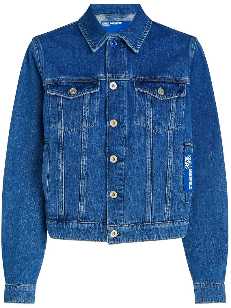 KARL LAGERFELD JEANS jeansjacka - Blå