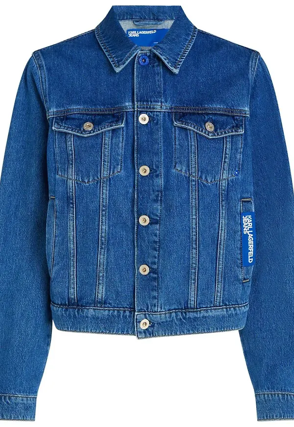 KARL LAGERFELD JEANS jeansjacka - Blå