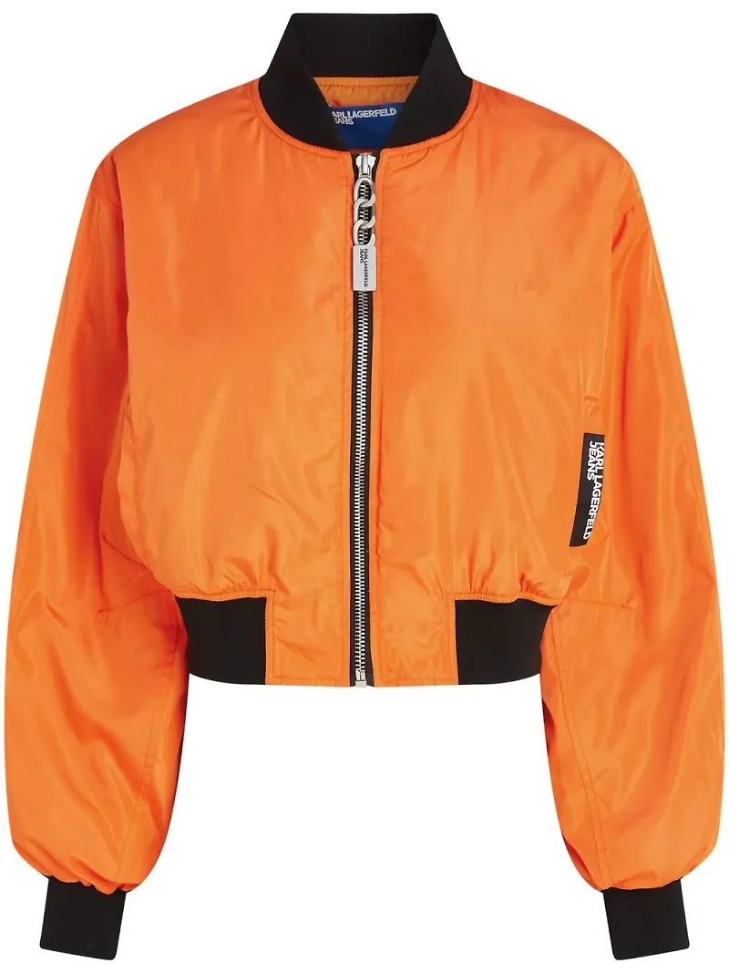 KARL LAGERFELD JEANS kort bomberjacka - Orange