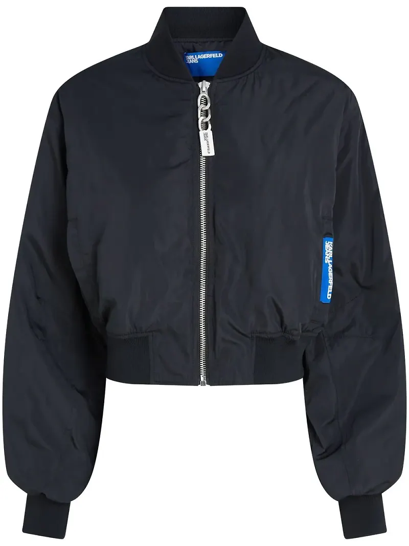 KARL LAGERFELD JEANS kort bomberjacka - Svart