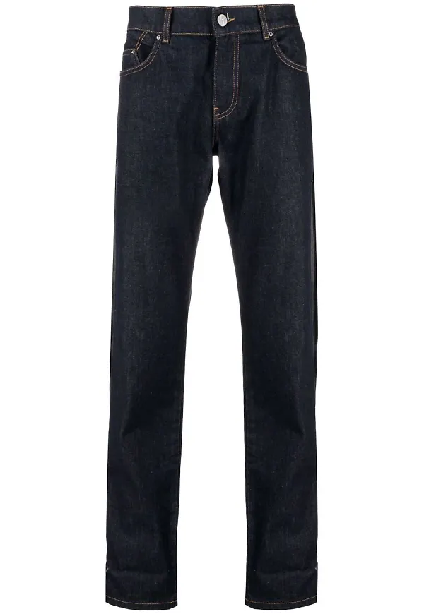 Karl Lagerfeld jeans med sidoband - Blå