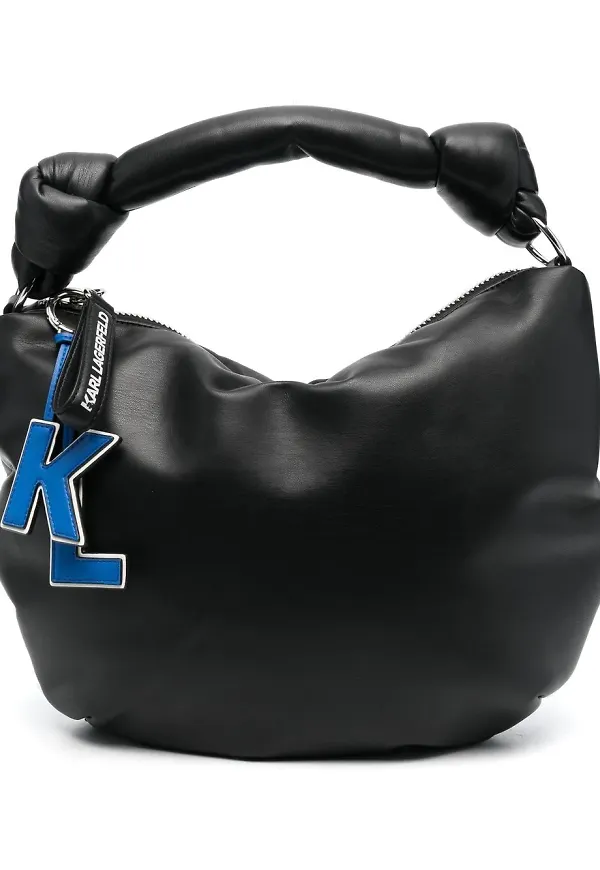 Karl Lagerfeld K/Knotted axelväska - Svart