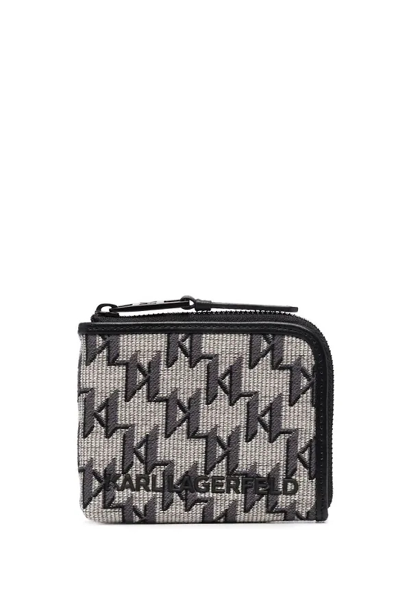 Karl Lagerfeld K/Monogram plånbok - Neutral