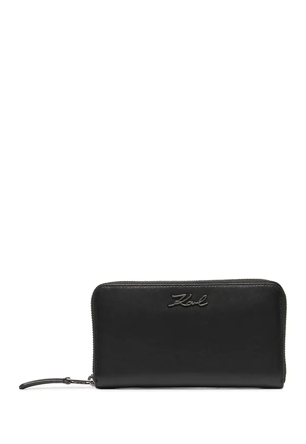 Karl Lagerfeld K/Signature plånbok - Svart