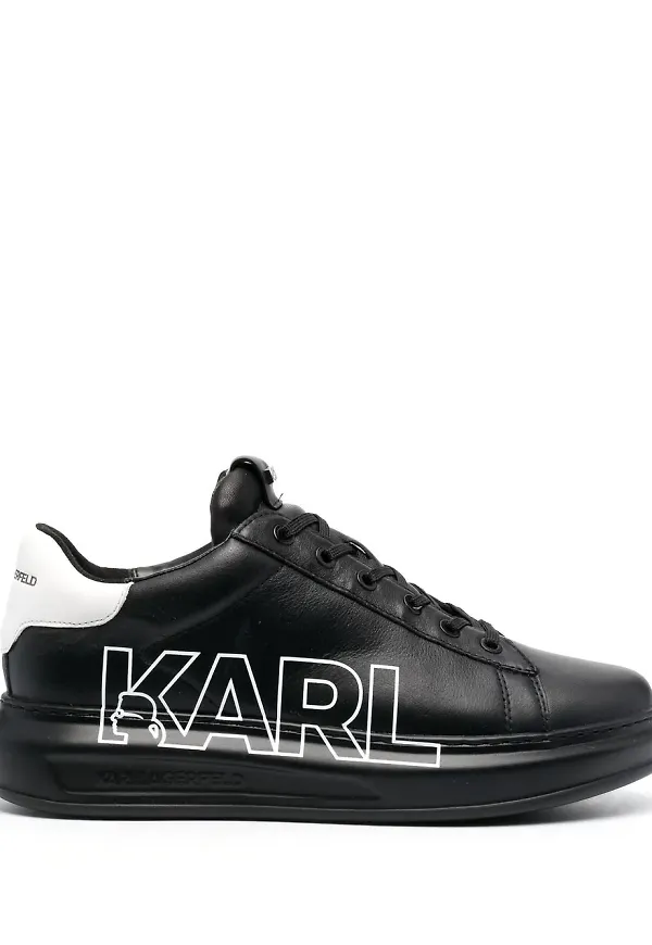 Karl Lagerfeld Kapri låga sneakers - Svart