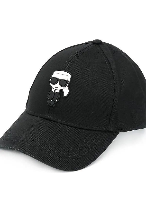 Karl Lagerfeld Karl basebollkeps - Svart