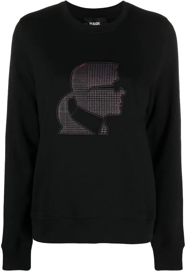 Karl Lagerfeld Karl Kameo sweatshirt - Svart