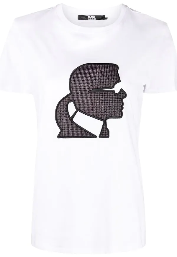 Karl Lagerfeld Karl Kameo t-shirt - Vit