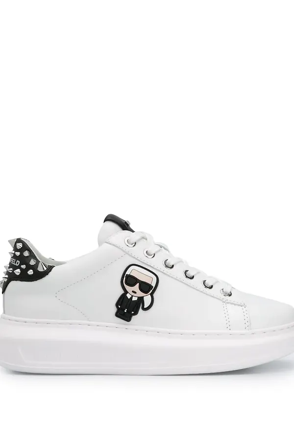 Karl Lagerfeld Karl låga sneakers - Vit