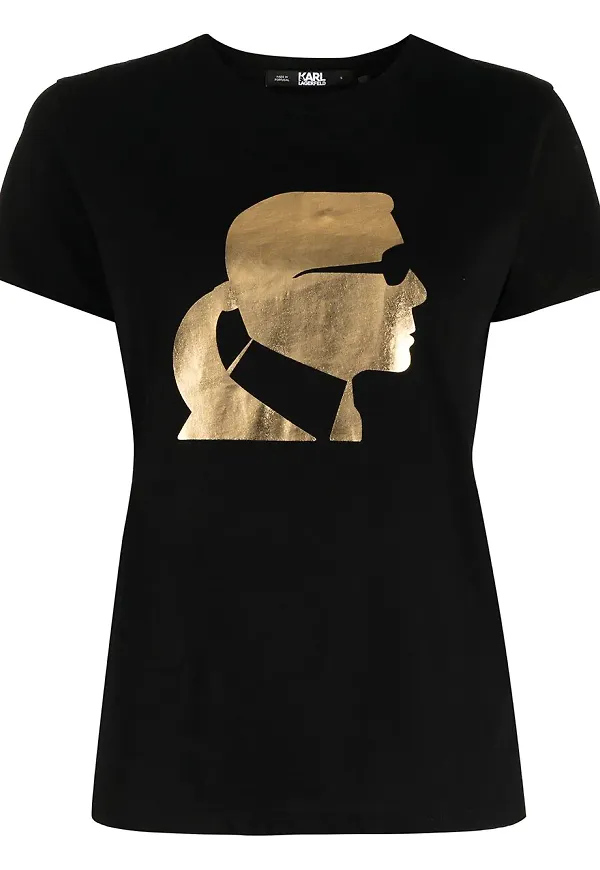 Karl Lagerfeld Karl Profile t-shirt - Svart