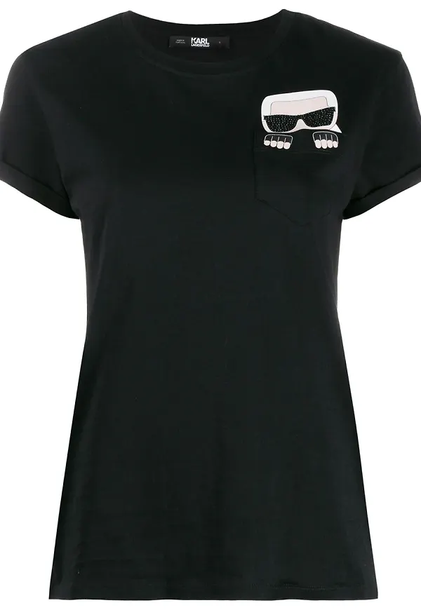 Karl Lagerfeld Karl t-shirt - Svart