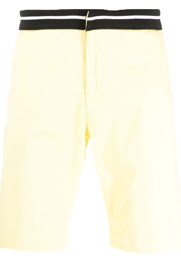 Karl Lagerfeld knälånga shorts - Gul