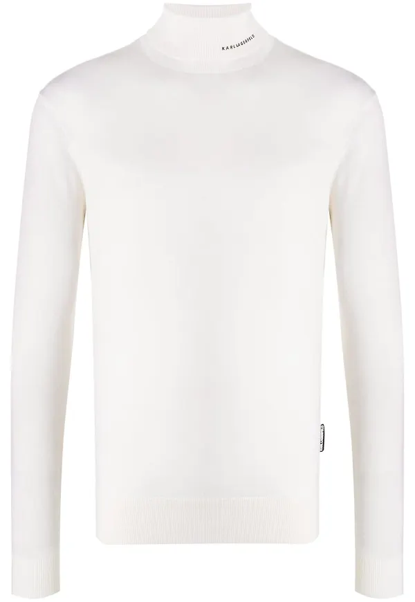 Karl Lagerfeld polotröja - Vit