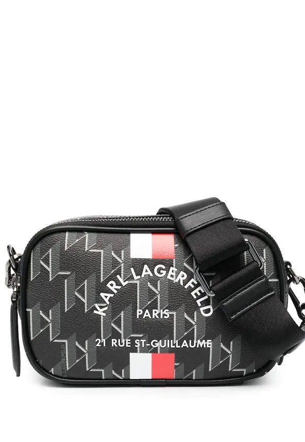 Karl Lagerfeld Rue St-Guillaume kameraväska - Svart