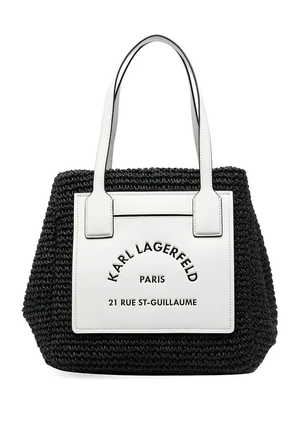 Karl Lagerfeld Rue St-Guillaume totebag - Svart