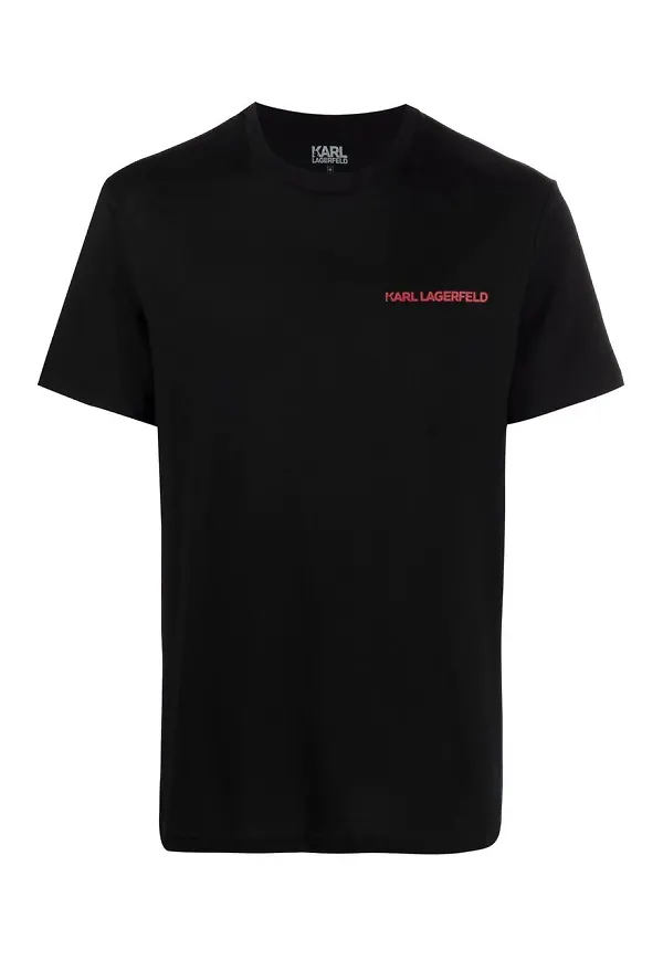 Karl Lagerfeld rutig pyjamas - Svart
