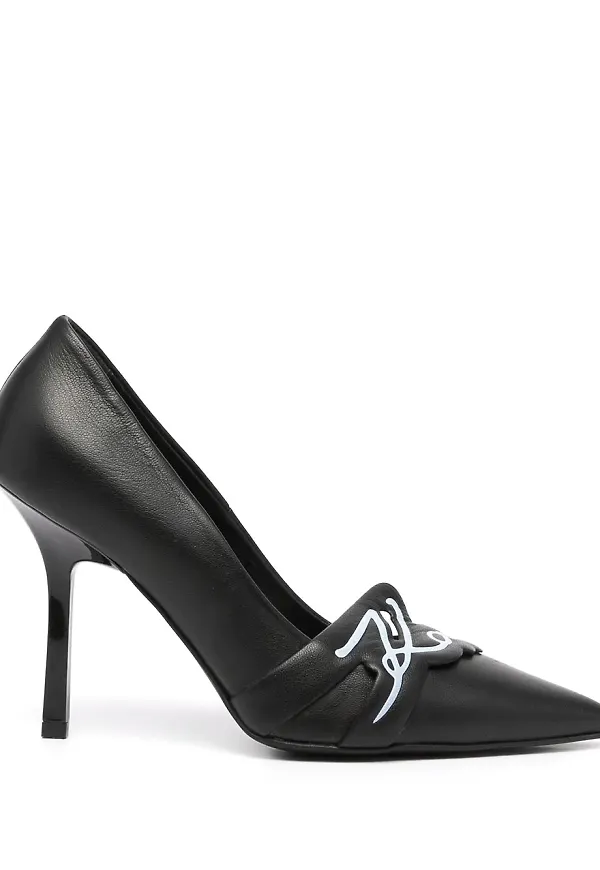 Karl Lagerfeld Sarabande högklackade pumps - Svart