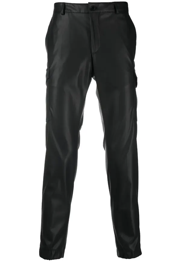 Karl Lagerfeld smala byxor - Svart