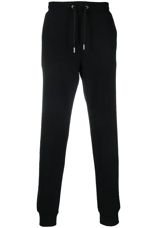 Karl Lagerfeld smala sweatpants - Svart
