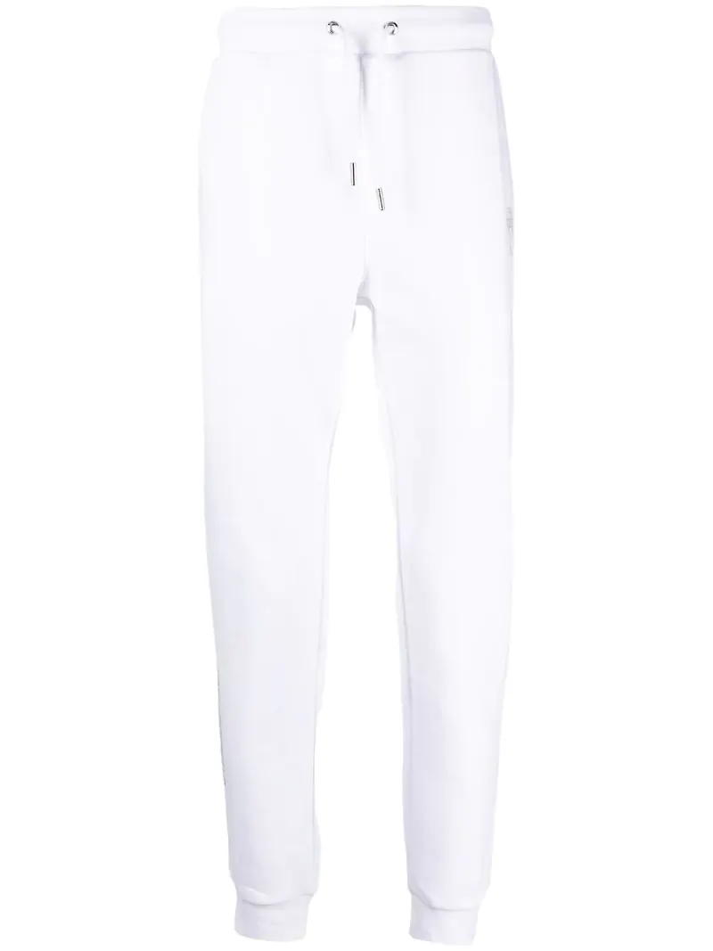 Karl Lagerfeld smala sweatpants - Vit