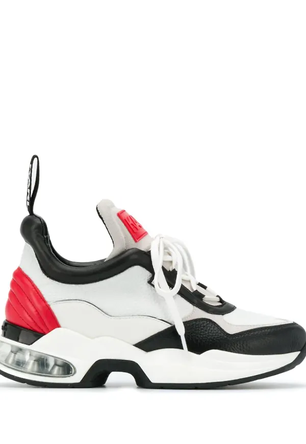 Karl Lagerfeld sneakers med färgblock - Svart