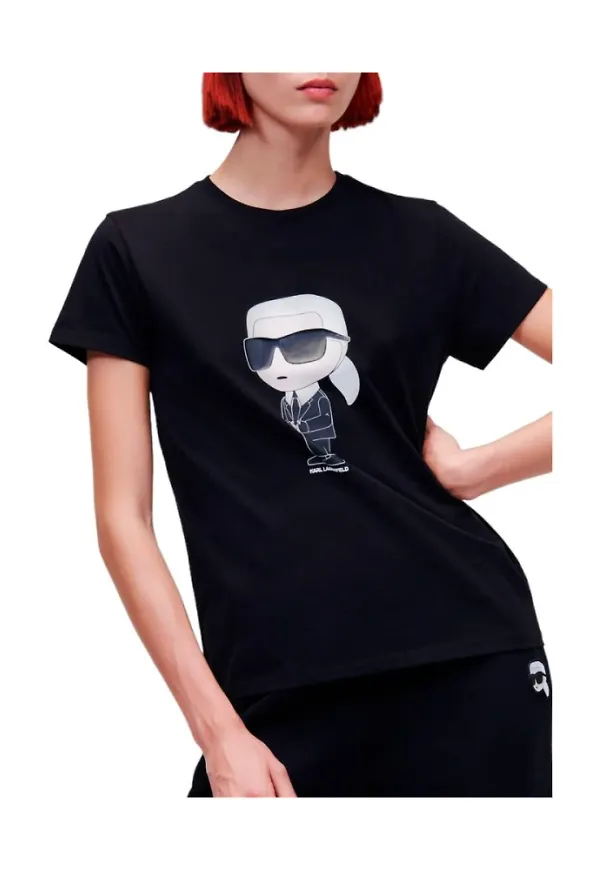 Karl Lagerfeld T-Shirts Svart, Dam