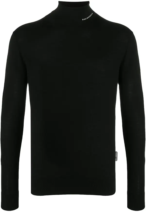Karl Lagerfeld tunn tröja - Svart