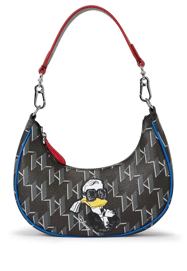 Karl Lagerfeld x Disney axelväska - Svart