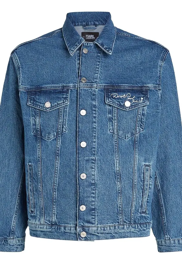 Karl Lagerfeld x Disney jeansjacka - Blå