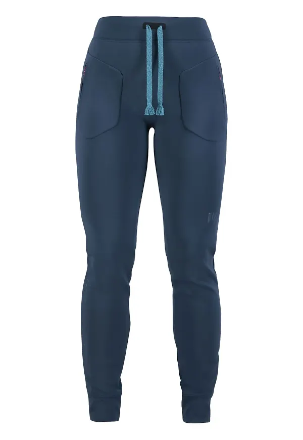 KARPOS träningsleggings med hög midja - Blå
