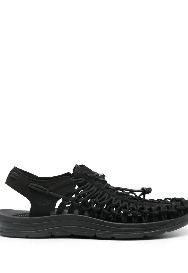 KEEN FOOTWEAR Uneek platta sandaler - Svart