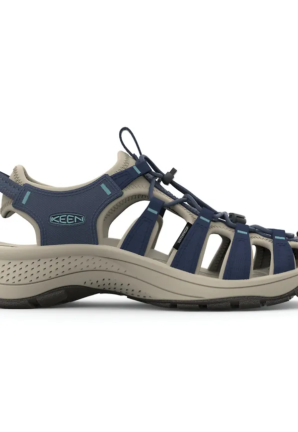 Keen Women's Astoria West Sandal Naval Academy-Reef Waters