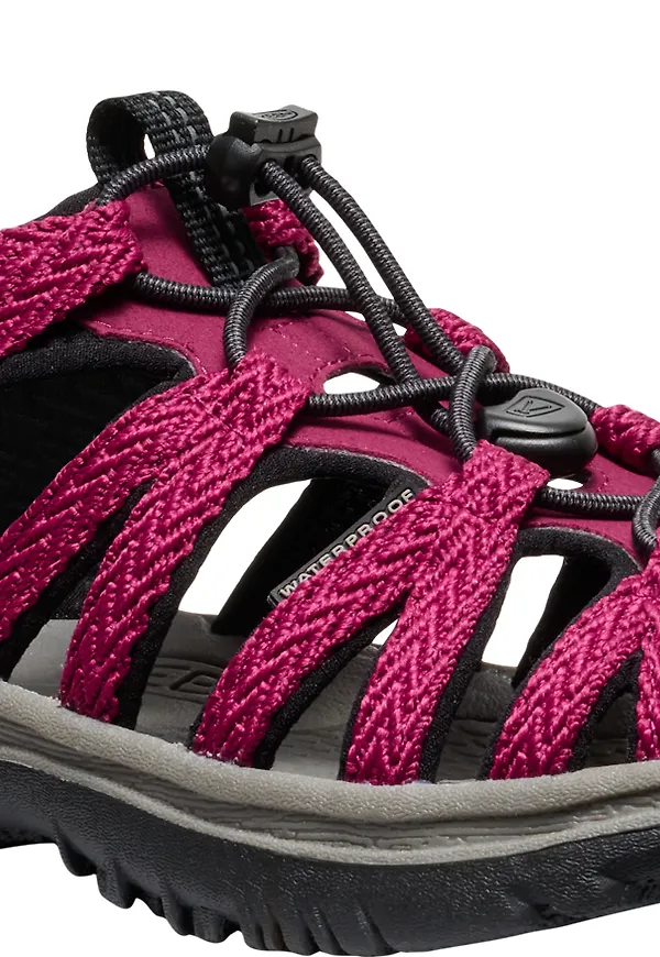 Keen Women's Whisper Beaujolais-black
